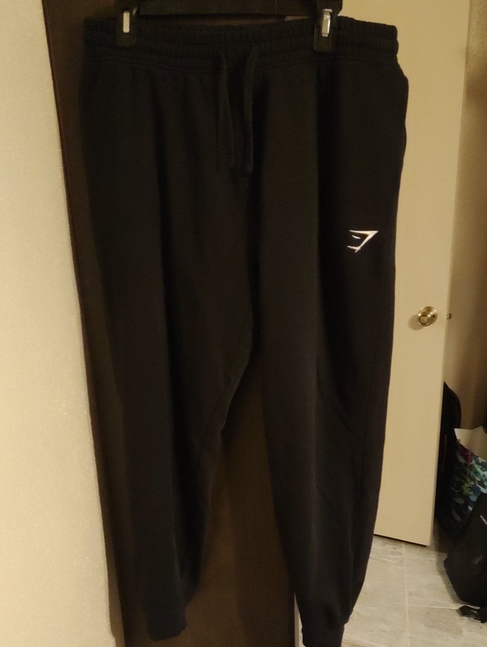 Gymshark Black Men's Joggers with Logo